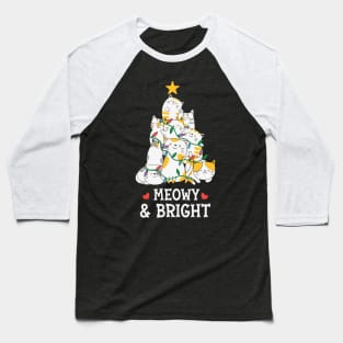 Meowy & Bright Baseball T-Shirt